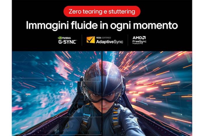 Immagini fluide in ogni momento Monitor Gaming 45GX950A-B